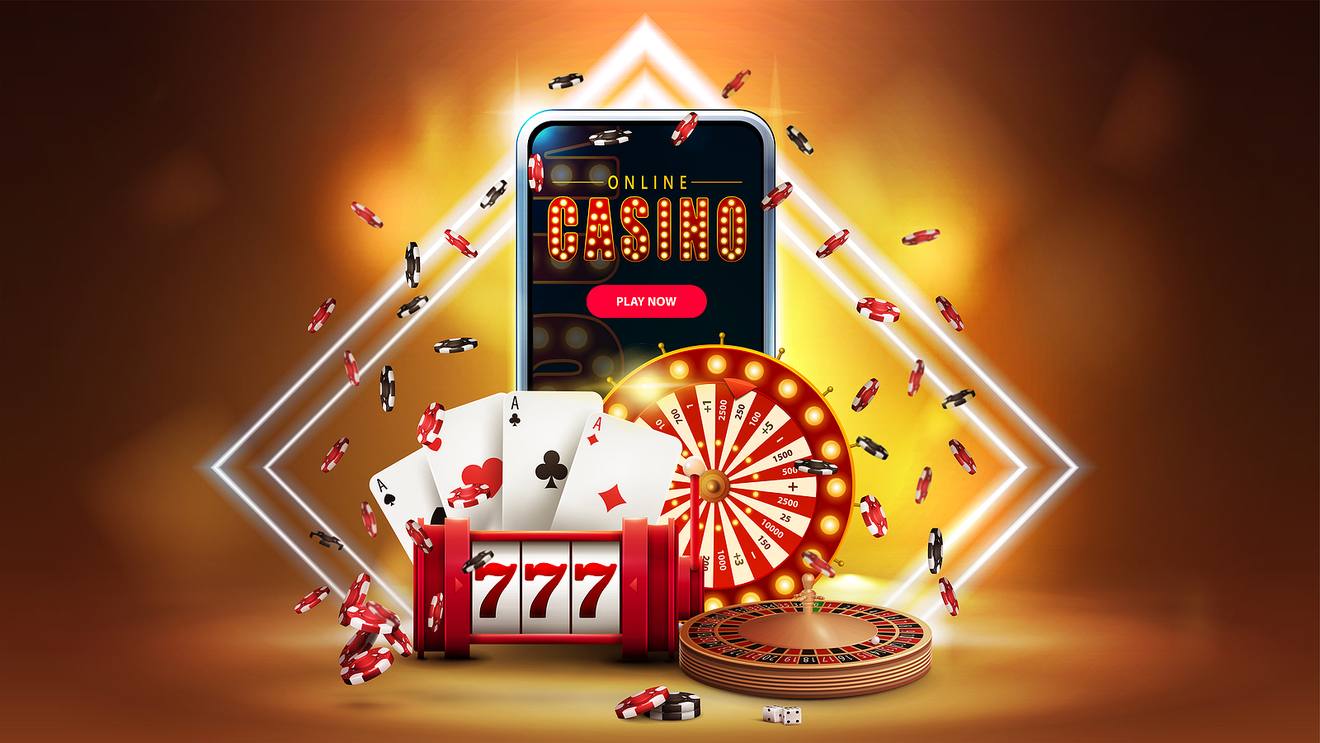 Online Casino Orange Banner